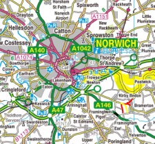 Norwich Map