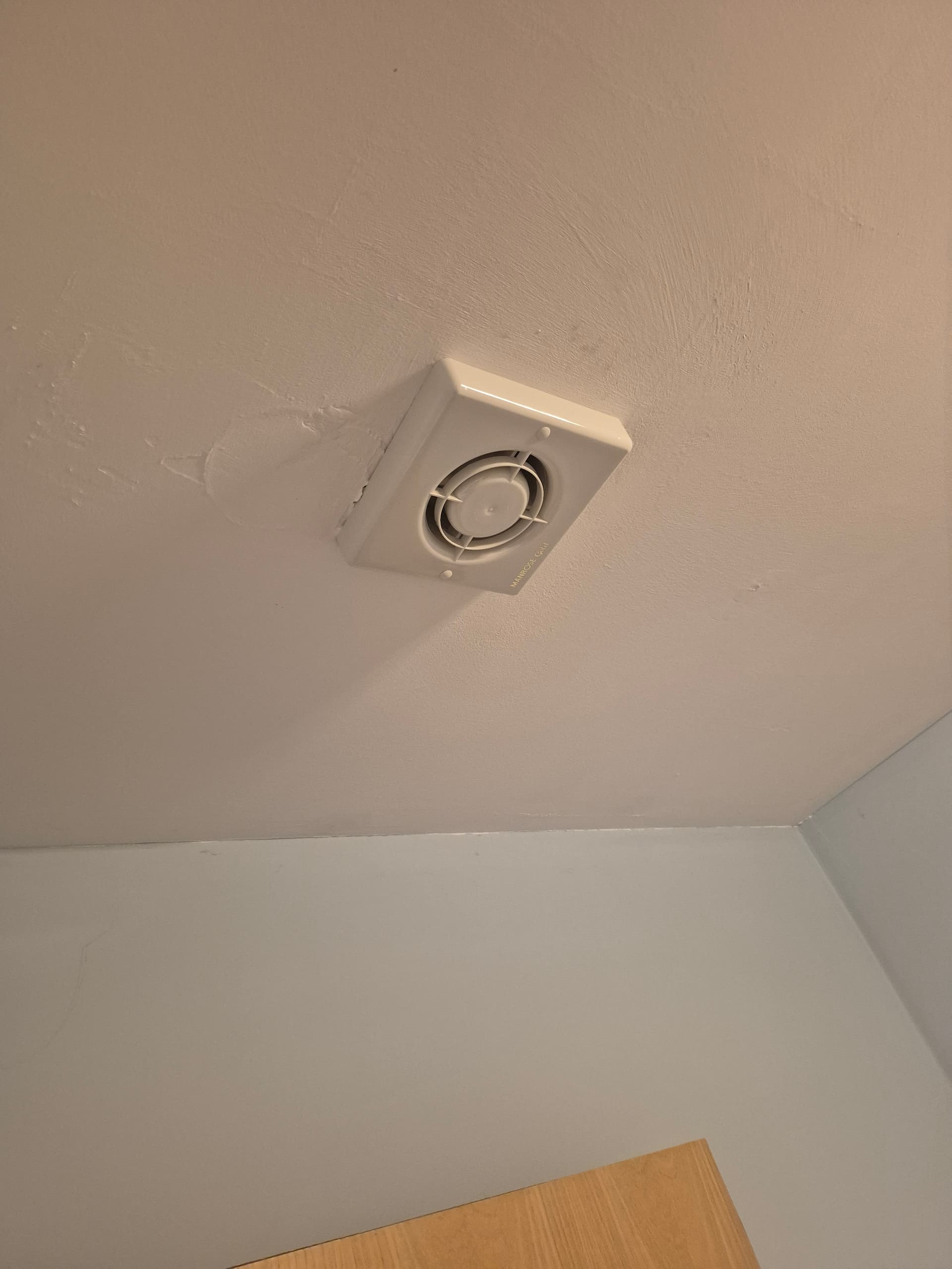Extractor fans fitted in kitchen and bathroom for improved ventilation.