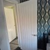 Internal door frame finished with Dulux One Coat Satin